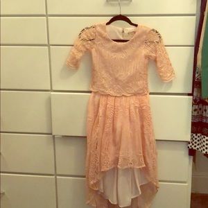 Joyfolie lace top and skirt
